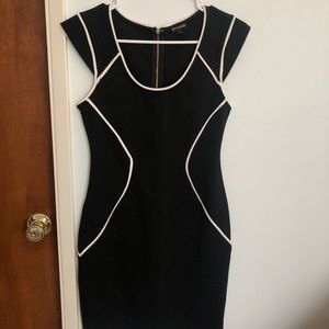 Black cocktail dress